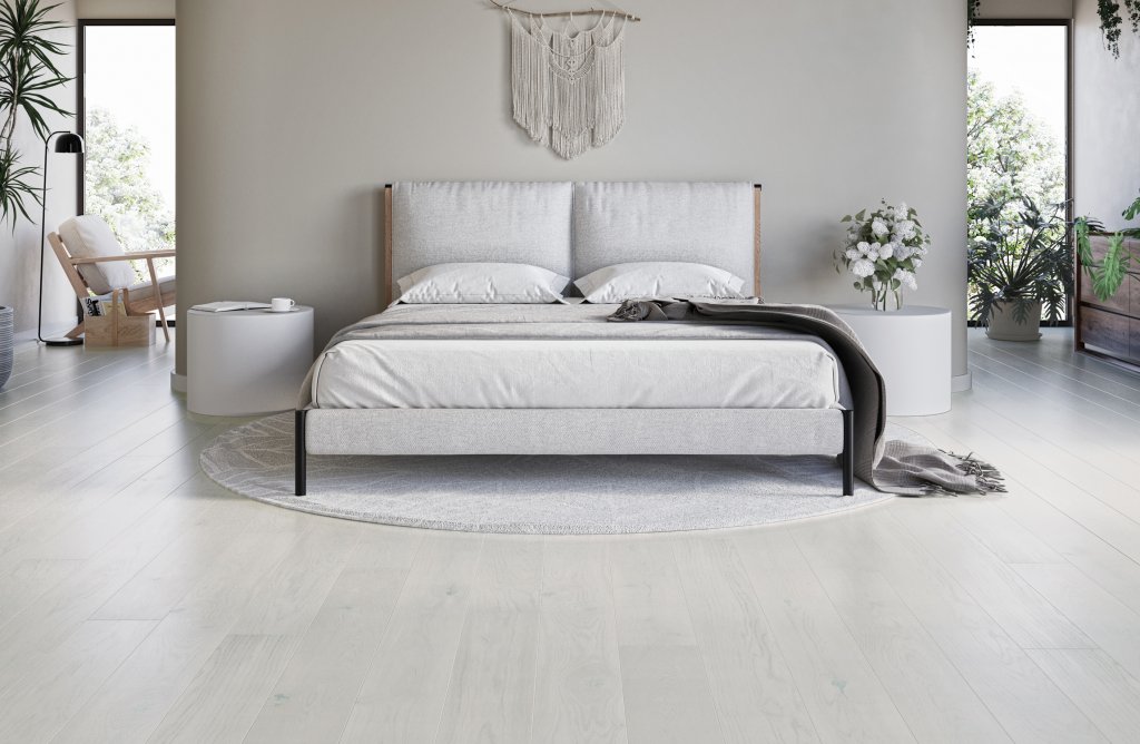 Wooden floor: Oak Superrustic 1R White Baltic Wood